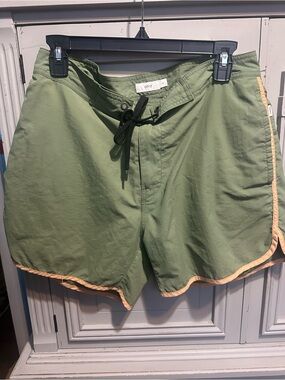 Onia Swim Trunks with Peach Trim